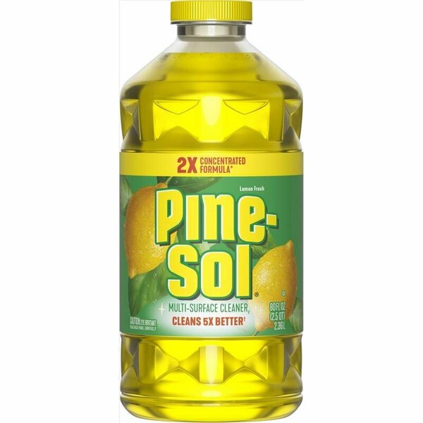 Pine-Sol Lemon Scent Concentrated All Purpose Cleaner Liquid 80 fl. oz. 60162
